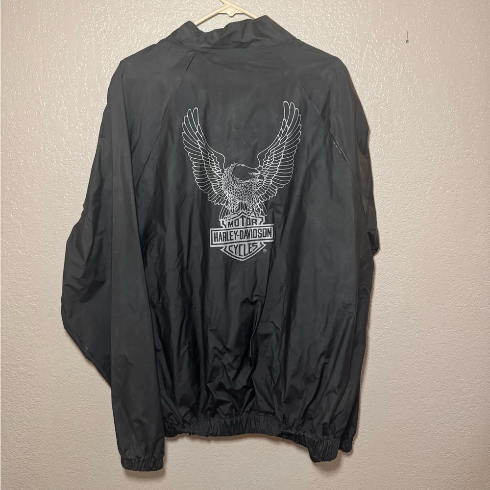 Harley-Davidson Black Windbreaker